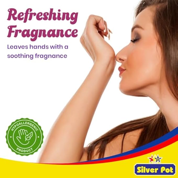 Silver Pot MUSK HAND WASH - 400ML - GENTLE HYDRATING FORMULA WITH REFRESHING MUSK SCENT, AND EFFECTIVE GERM PROTECTION FOR DAILY USE - Image 5